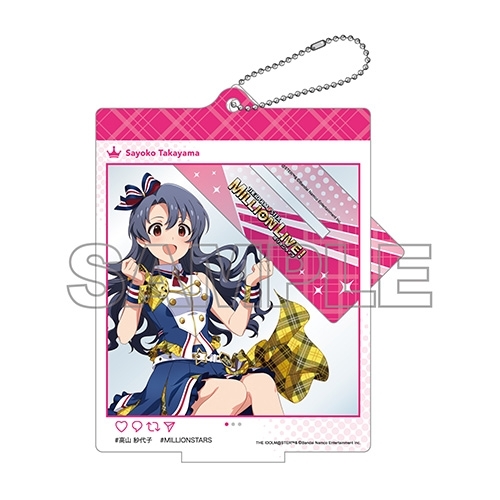 アイドルマスター ミリオンライブ! 自撮り風アクリルスタンド 「超々∞MUGENDAI 高山 紗代子」Ver. - official product image | AniSmile