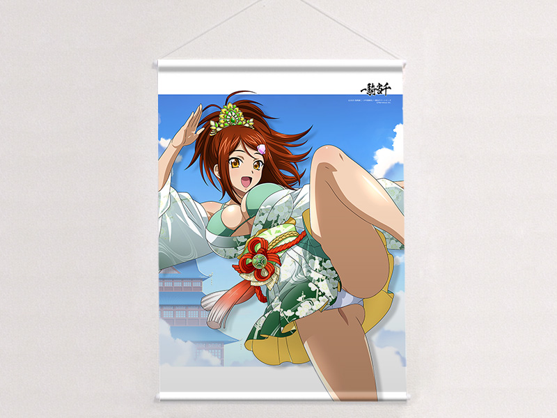 一騎当千 B2タペストリー(馬超孟起/疾風動草)Wスエード 画像 2 | AniSmile