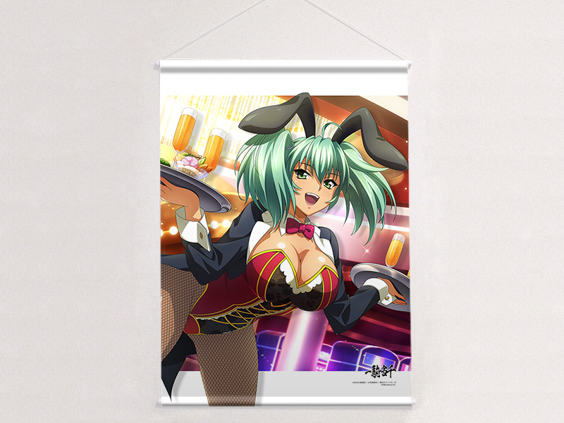 一騎当千 B2タペストリー(呂布奉先/幸運のバニーガール)Wスエード 画像 2 | AniSmile