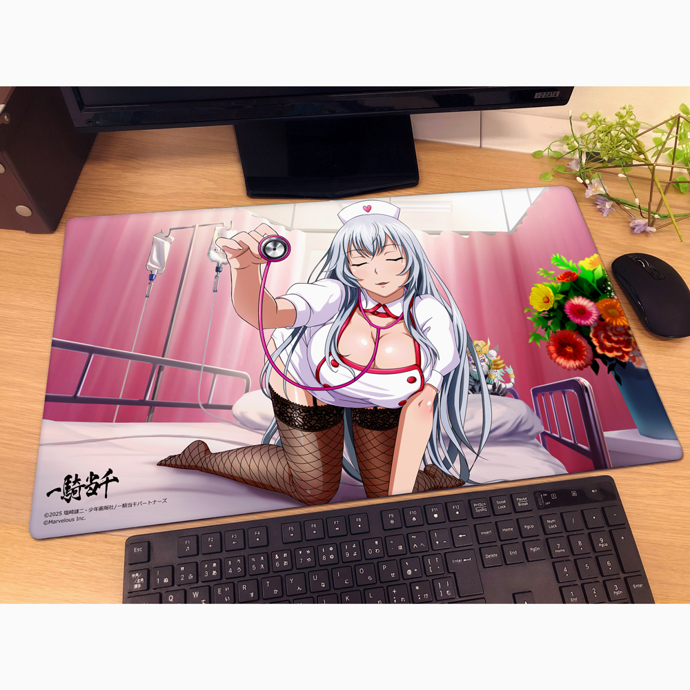 一騎当千 ラバーマット(趙雲子龍/白衣の剣士) 画像 2 | AniSmile