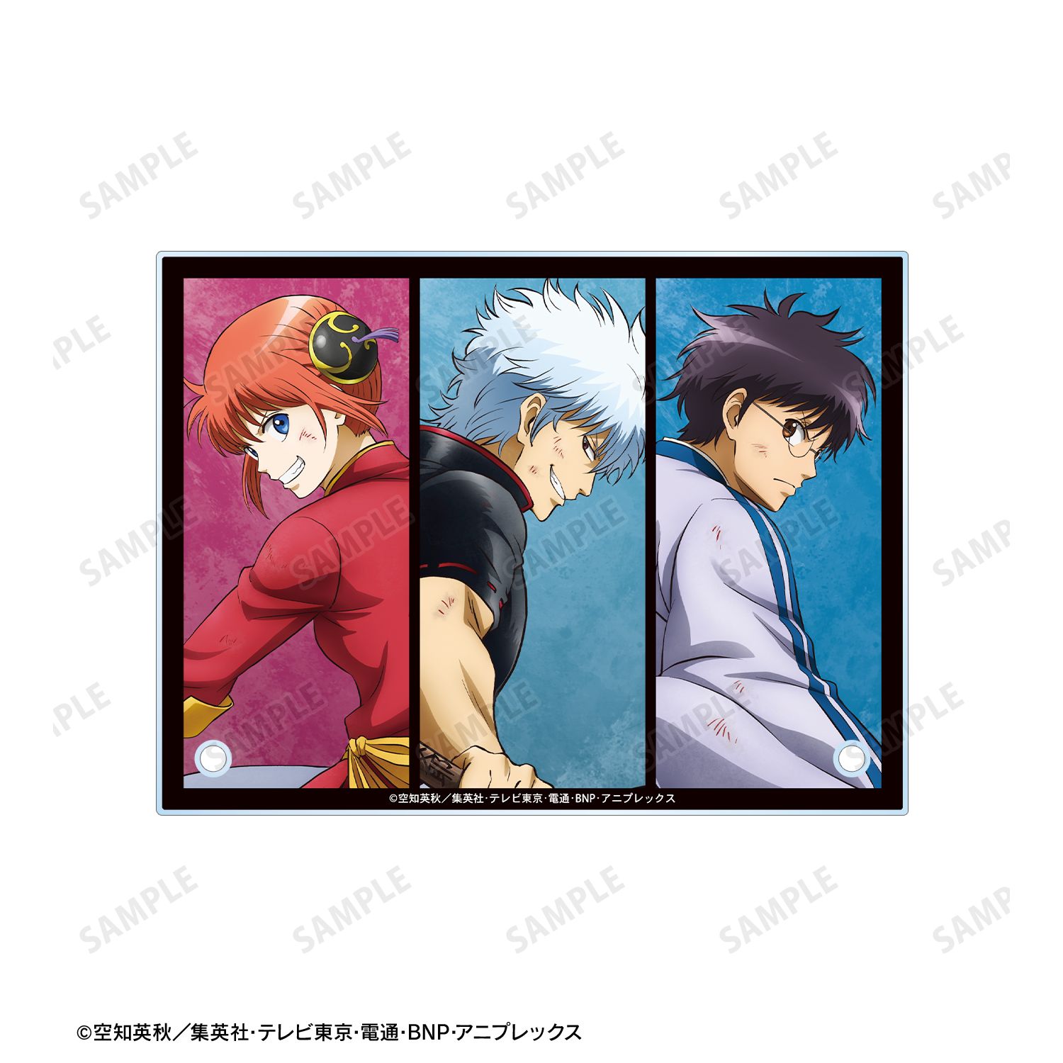 銀魂 描き下ろし 万事屋 戦う背中ver. 第2弾 A6アクリルパネル 画像 5 | AniSmile