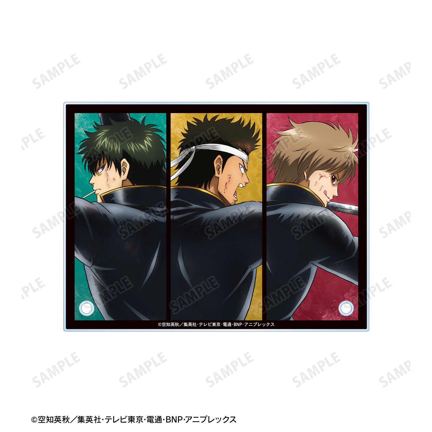 銀魂 描き下ろし 真選組 戦う背中ver. 第2弾 A6アクリルパネル 画像 5 | AniSmile