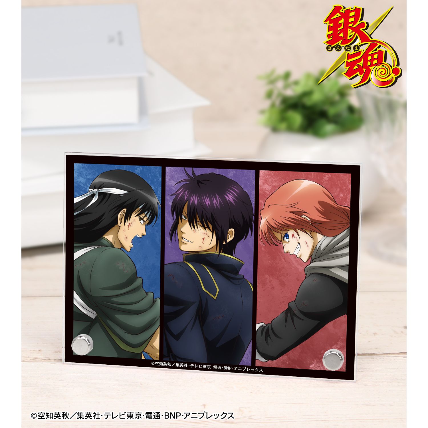 銀魂 描き下ろし 桂小太郎&高杉晋助&神威 戦う背中ver. 第2弾 A6アクリルパネル 画像 3 | AniSmile