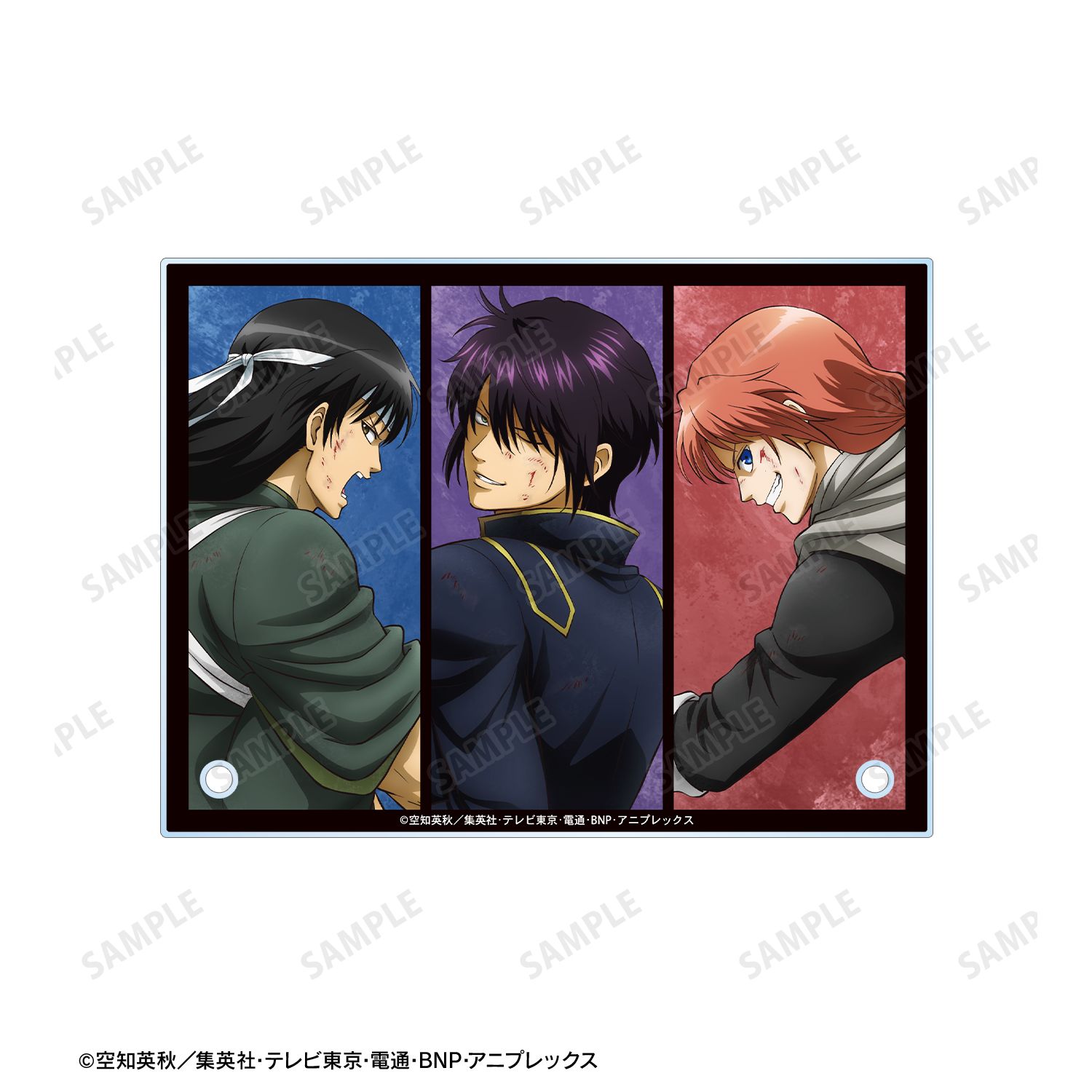 銀魂 描き下ろし 桂小太郎&高杉晋助&神威 戦う背中ver. 第2弾 A6アクリルパネル 画像 5 | AniSmile