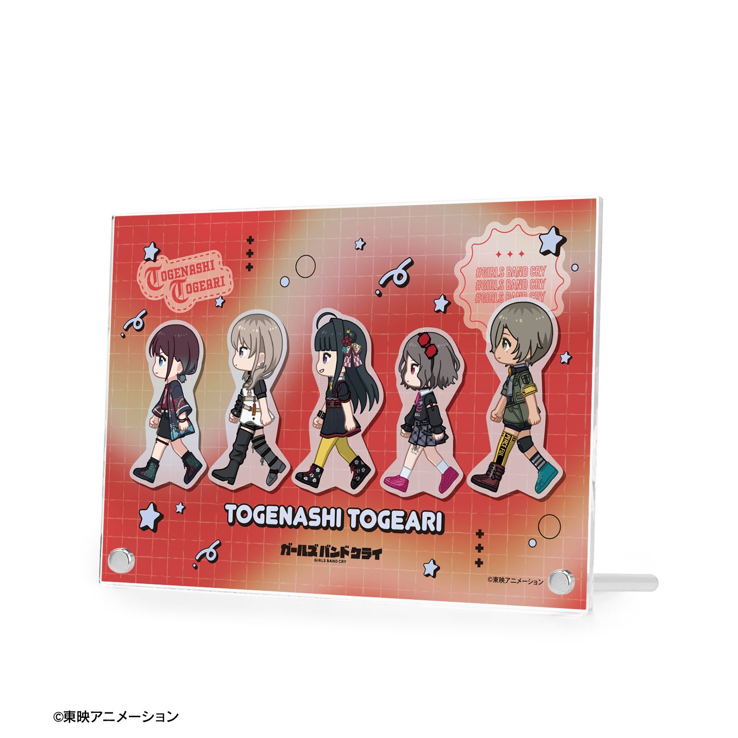 ガールズバンドクライ トゲナシトゲアリ ちびとこ A5アクリルパネル 画像 3 | AniSmile