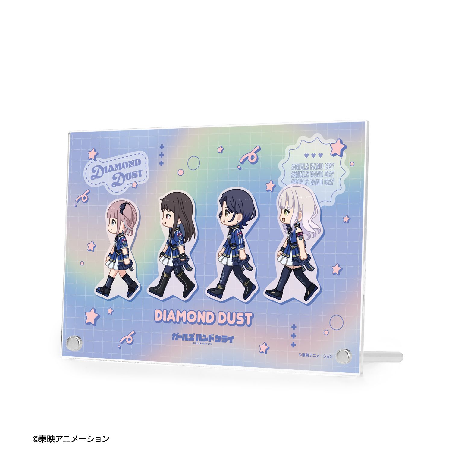 ガールズバンドクライ ダイヤモンドダスト ちびとこ A5アクリルパネル 画像 4 | AniSmile