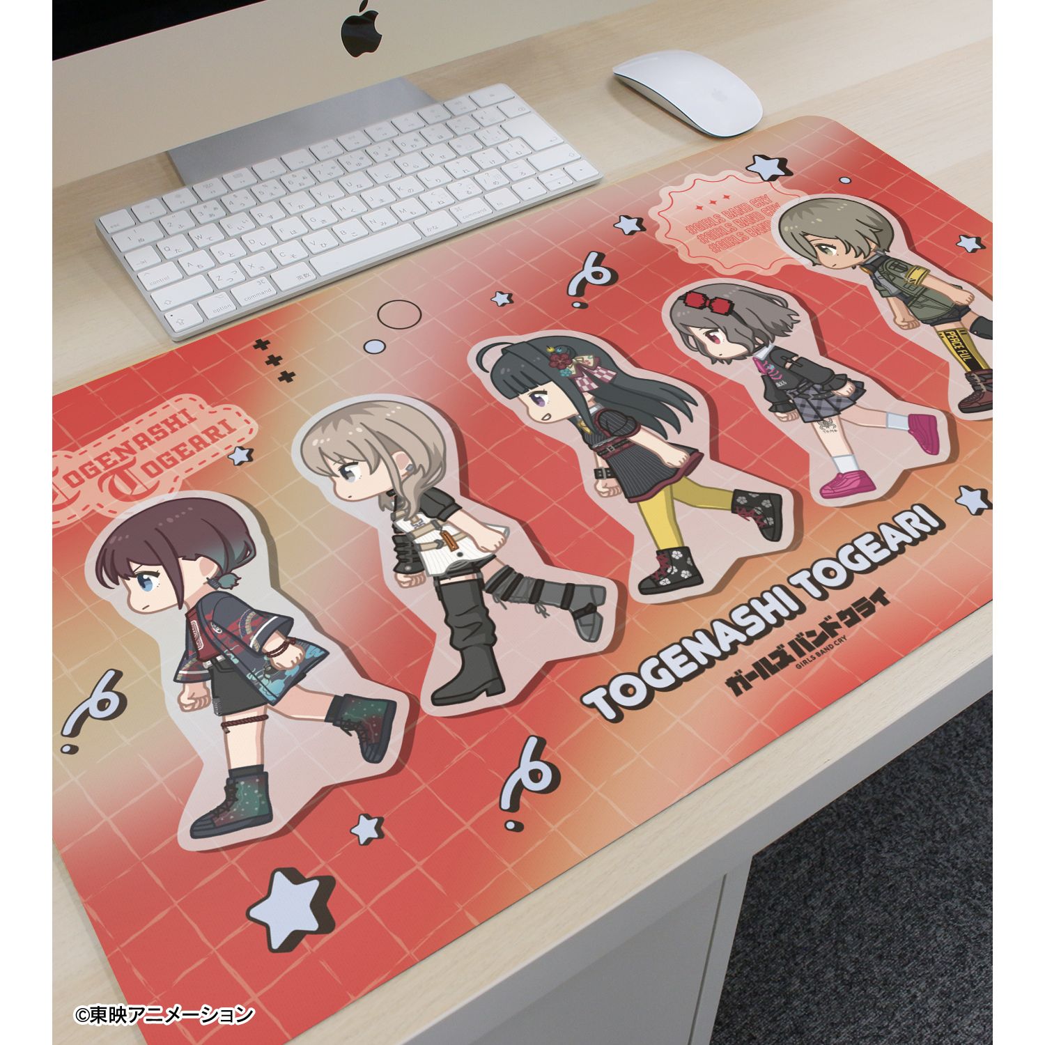 ガールズバンドクライ トゲナシトゲアリ ちびとこ マルチデスクマット 画像 3 | AniSmile