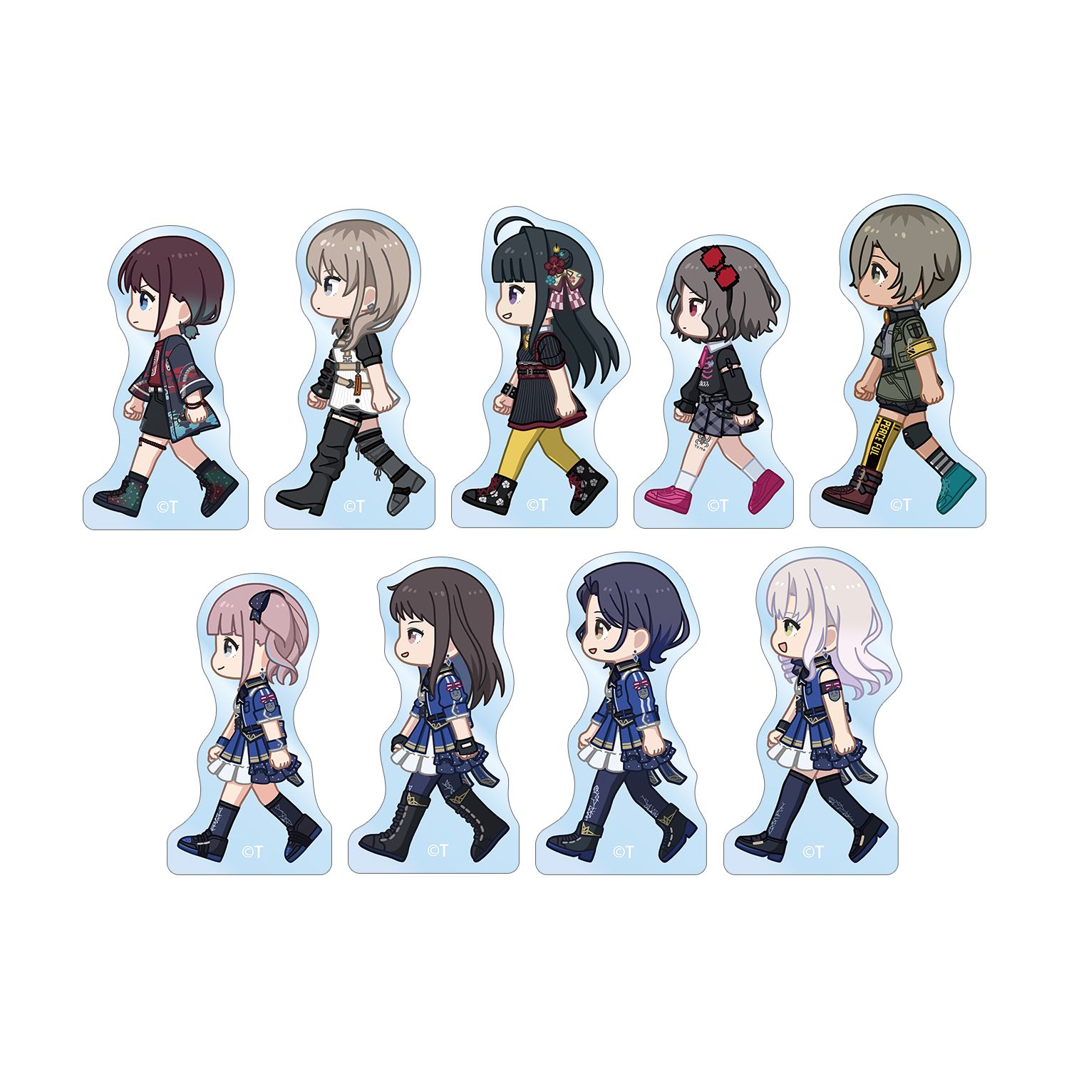 ガールズバンドクライ トレーディング ちびとこ アクリルマスコット(単位/単品) - 公式商品画像 | AniSmile
