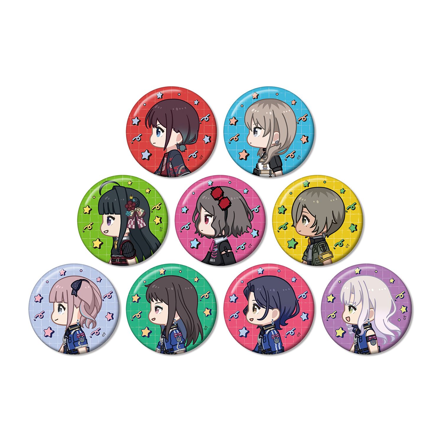 ガールズバンドクライ トレーディング ちびとこ 缶バッジ(単位/単品) 画像 2 | AniSmile