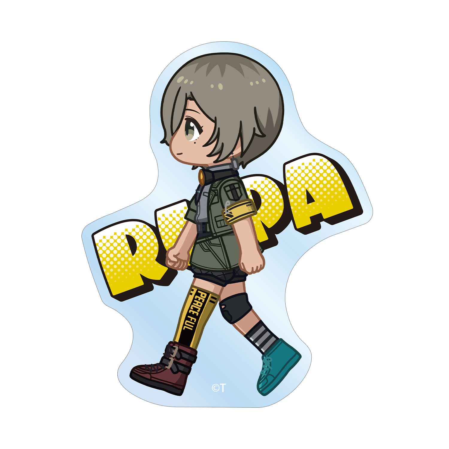 ガールズバンドクライ ルパ ちびとこ クリアダイカットステッカー - 公式商品画像 | AniSmile