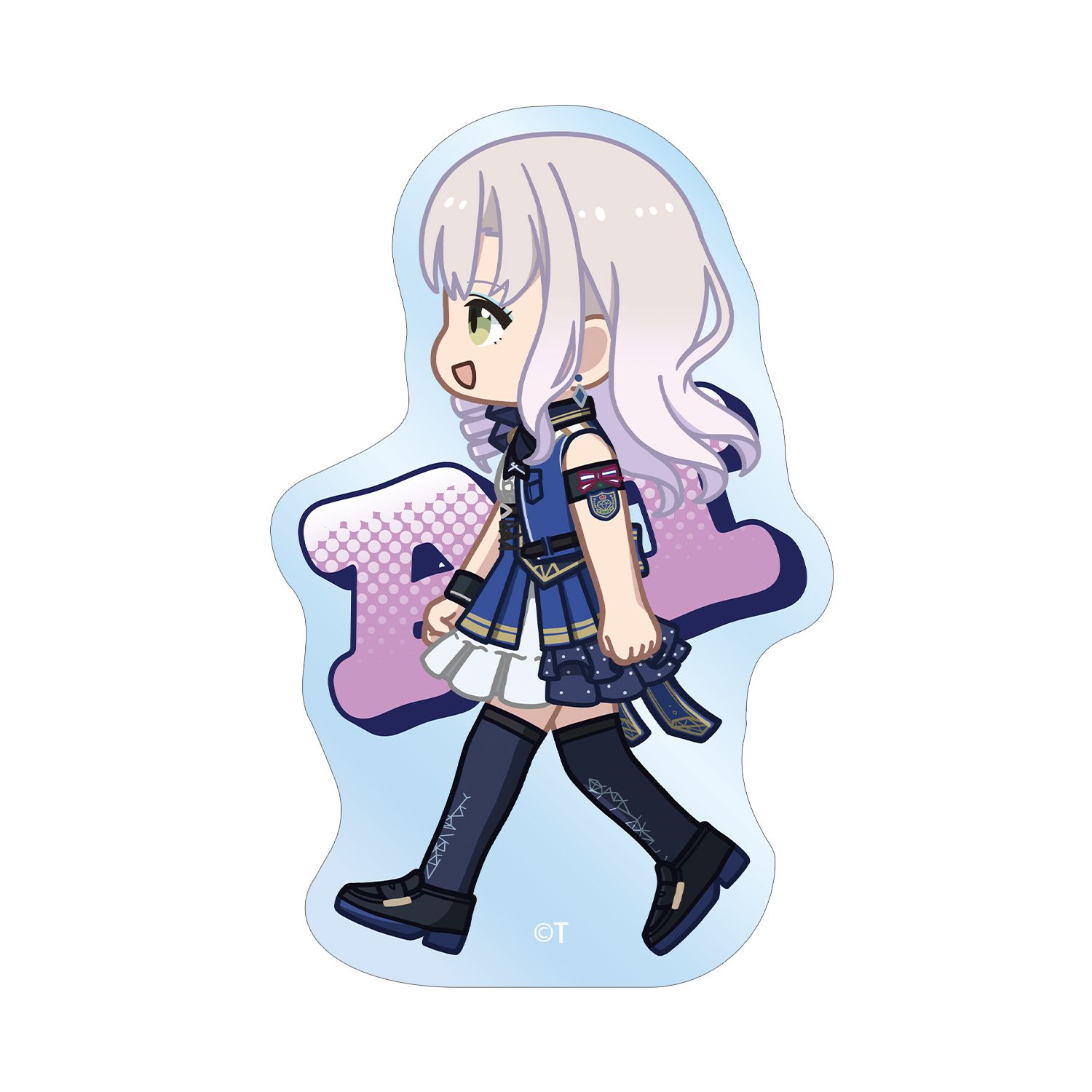 ガールズバンドクライ アイ ちびとこ クリアダイカットステッカー - 公式商品画像 | AniSmile
