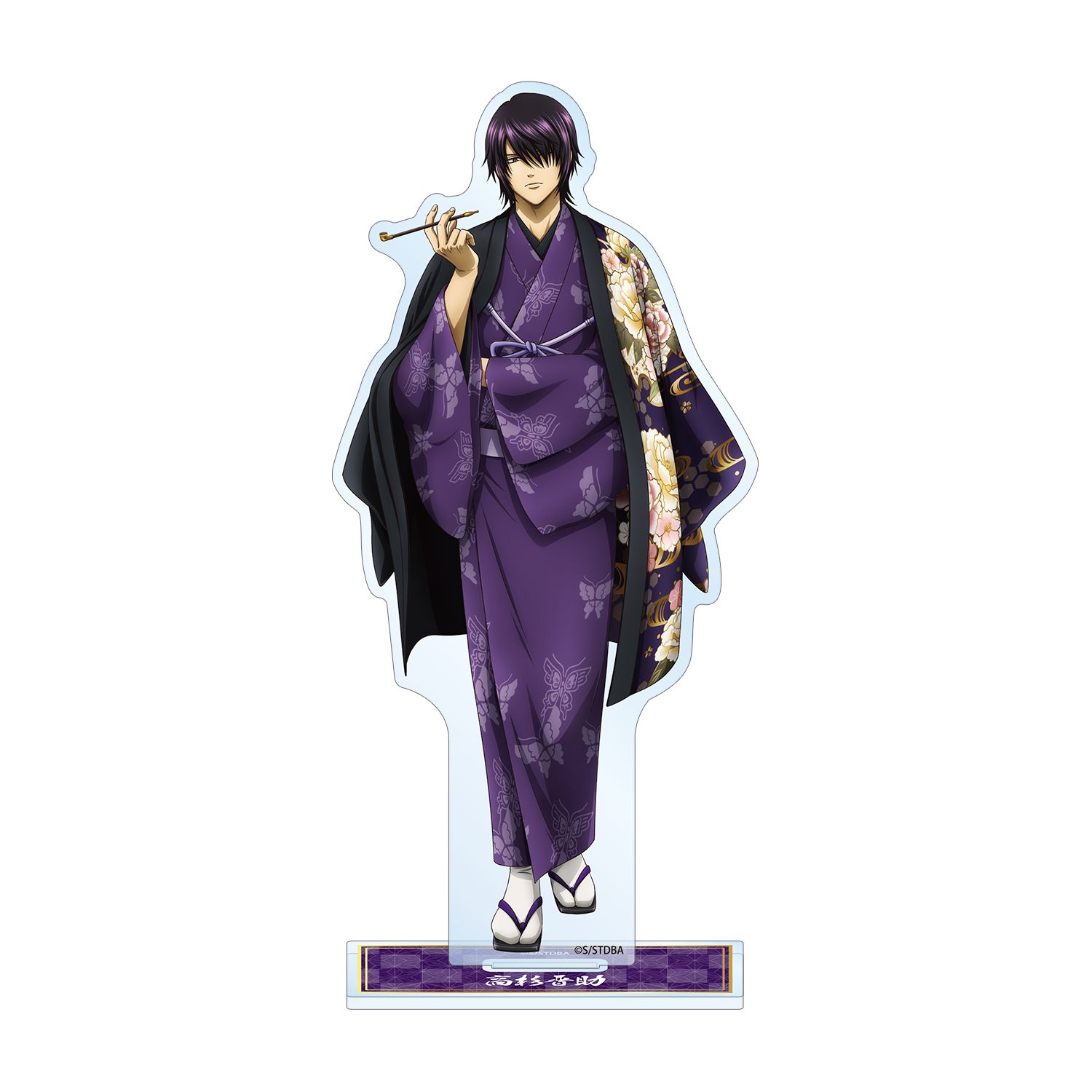 銀魂 描き下ろし 高杉晋助 片面花柄和装ver. BIGアクリルスタンド - 公式商品画像 | AniSmile