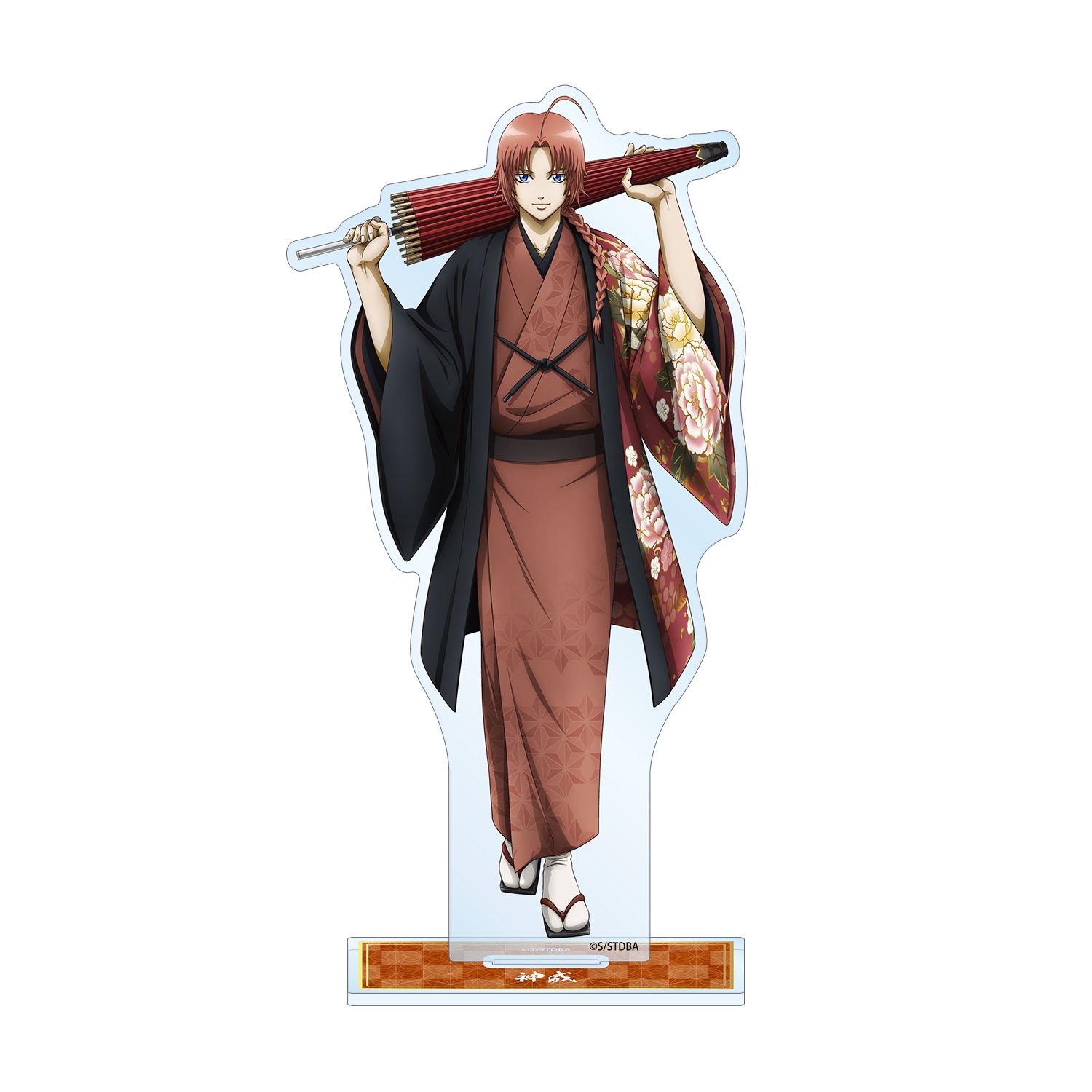 銀魂 描き下ろし 神威 片面花柄和装ver. BIGアクリルスタンド - 公式商品画像 | AniSmile