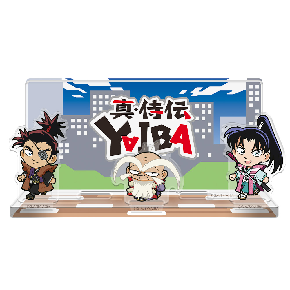 真・侍伝 YAIBA ついてっくアクリルジオラマ 武蔵&小次郎&十兵衛 画像 3 | AniSmile