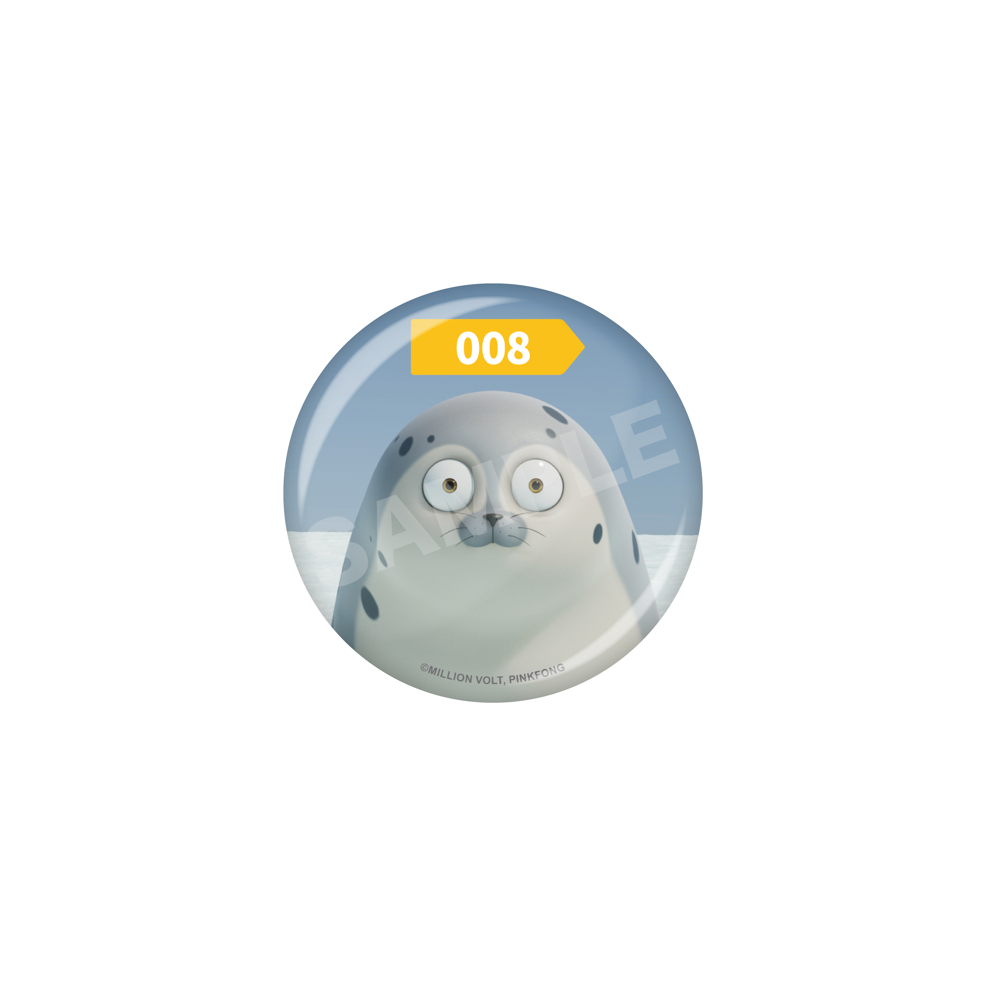 SEALOOK 缶バッジ /09 008アイスドットザラシ 画像 3 | AniSmile