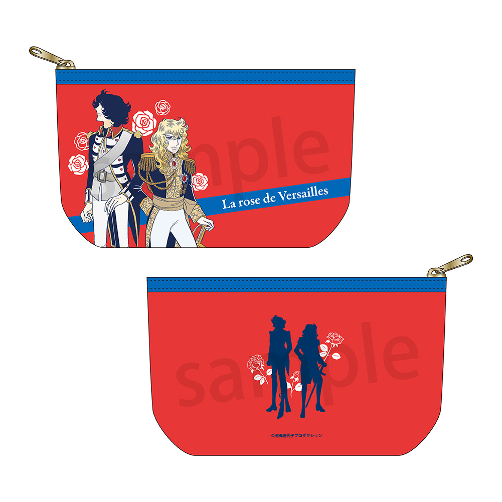 ベルサイユのばら クリアポーチ レッド - 公式商品画像 | AniSmile