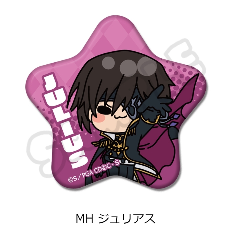 『コードギアス 亡国のアキト』星形缶バッジ MH (ジュリアス) - 公式商品画像 | AniSmile