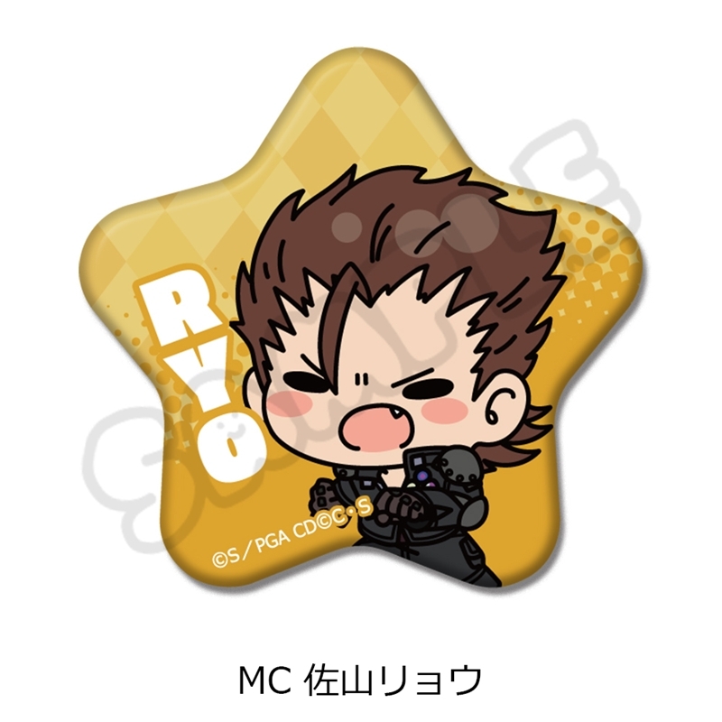 『コードギアス 亡国のアキト』星形缶バッジ MC (佐山リョウ) - 公式商品画像 | AniSmile