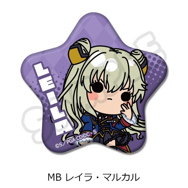 『コードギアス 亡国のアキト』星形缶バッジ MB (レイラ・マルカル) - 公式商品画像 | AniSmile