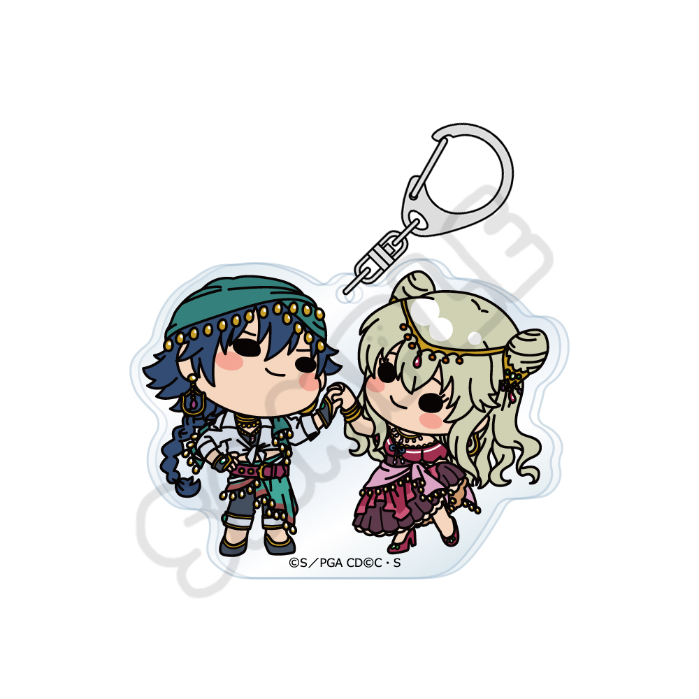 『コードギアス 亡国のアキト』アクリルキーホルダー MJ (アキト&レイラ) 画像 3 | AniSmile