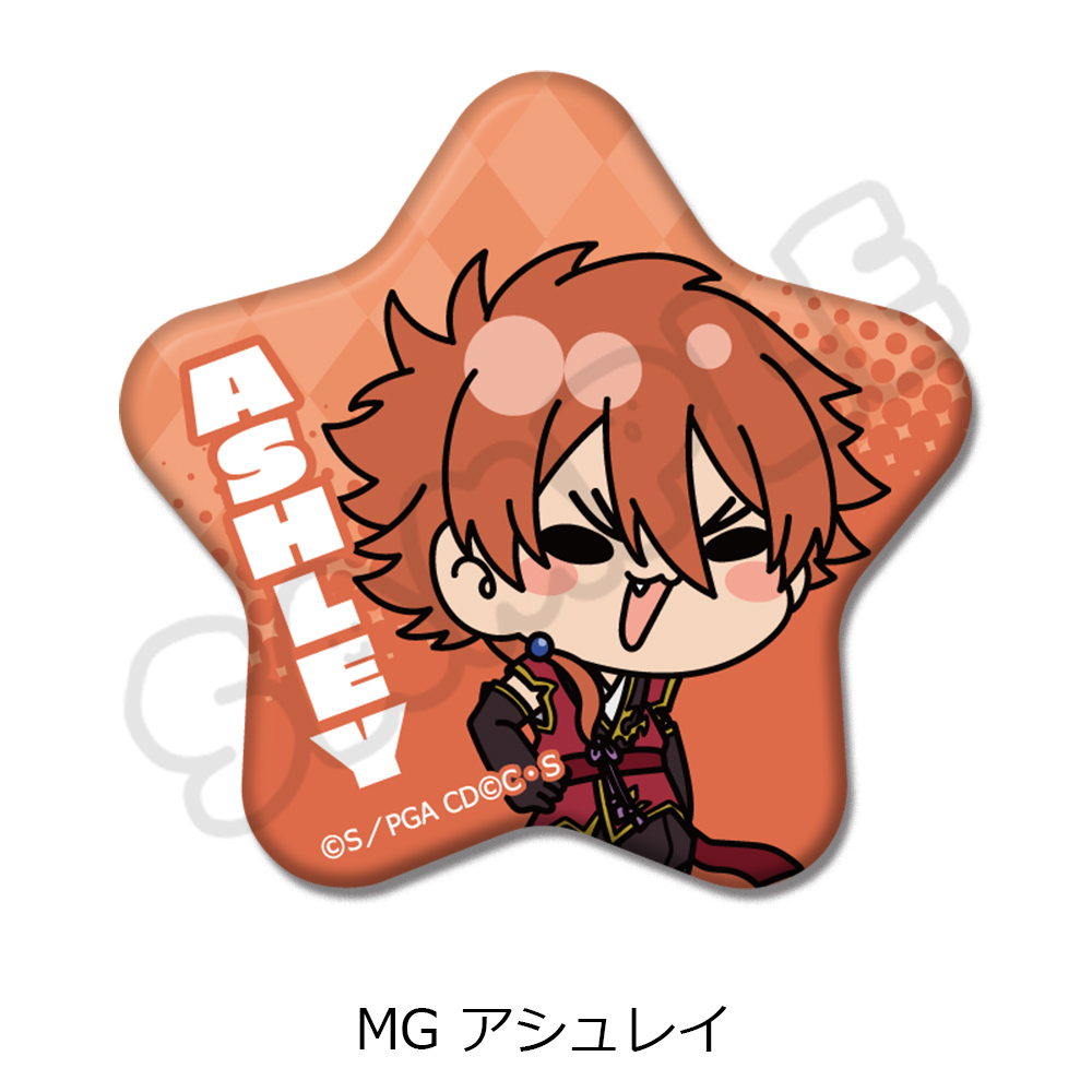 『コードギアス 亡国のアキト』星形缶バッジ MG (アシュレイ) 画像 2 | AniSmile