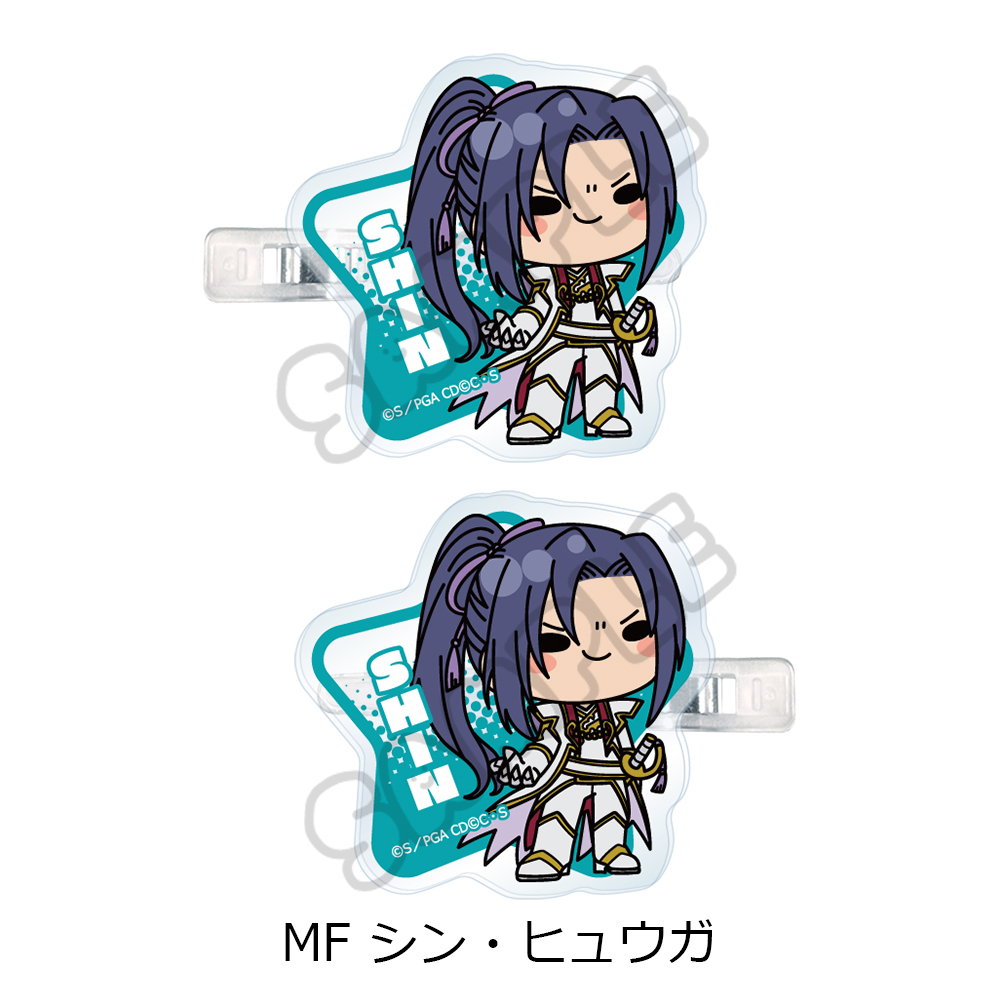 『コードギアス 亡国のアキト』前髪クリップ MF (シン・ヒュウガ) 画像 2 | AniSmile