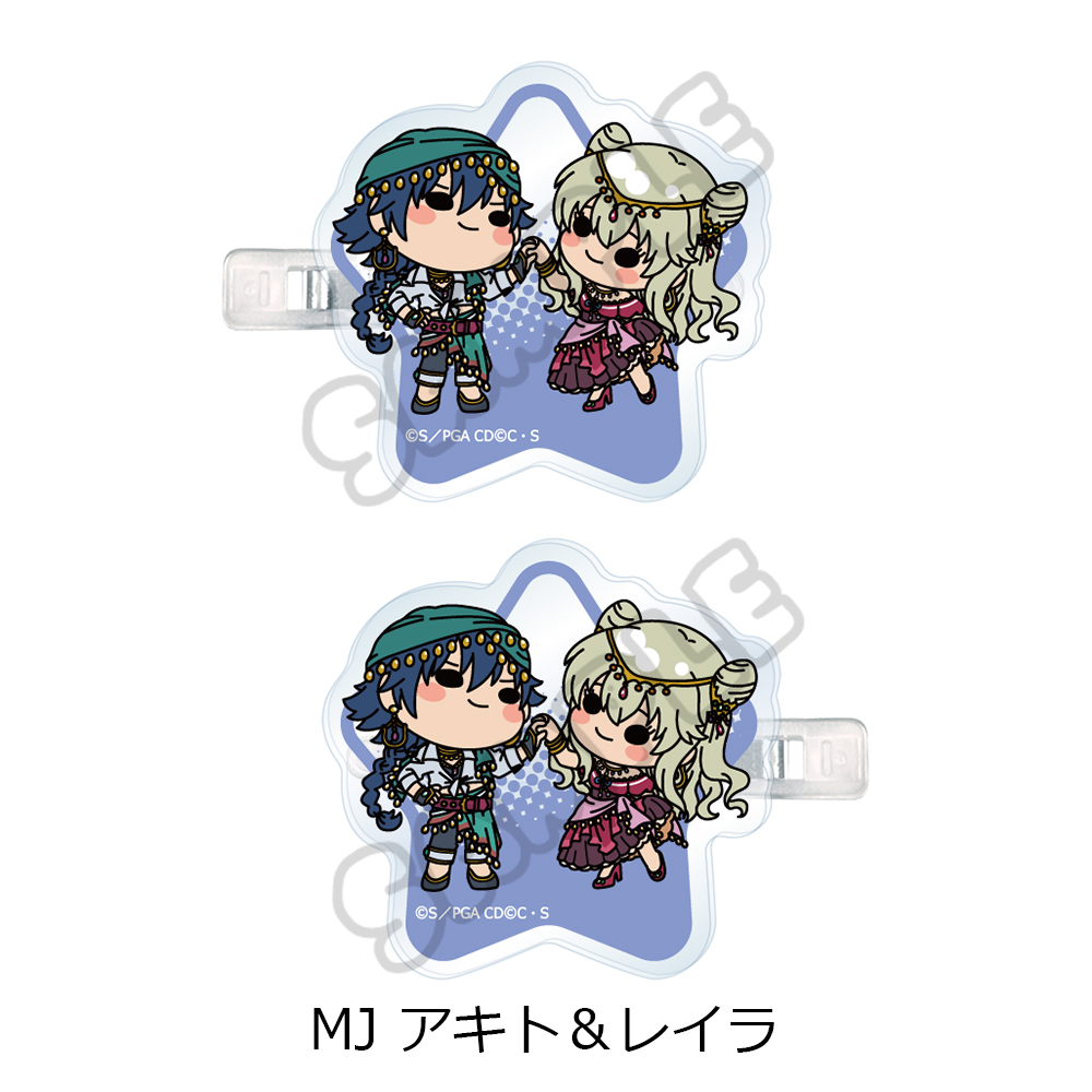 『コードギアス 亡国のアキト』前髪クリップ MJ (アキト&レイラ) 画像 2 | AniSmile