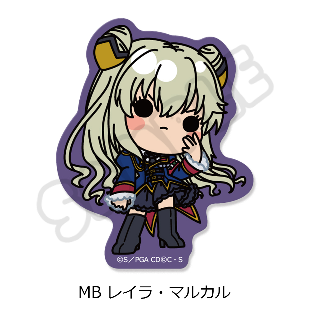 『コードギアス 亡国のアキト』クリアステッカー MB (レイラ・マルカル) 画像 2 | AniSmile