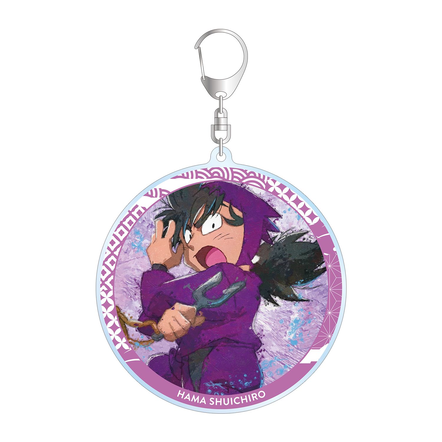 忍たま乱太郎 浜守一郎 grunge CANVAS BIGアクリルキーホルダー - 公式商品画像 | AniSmile