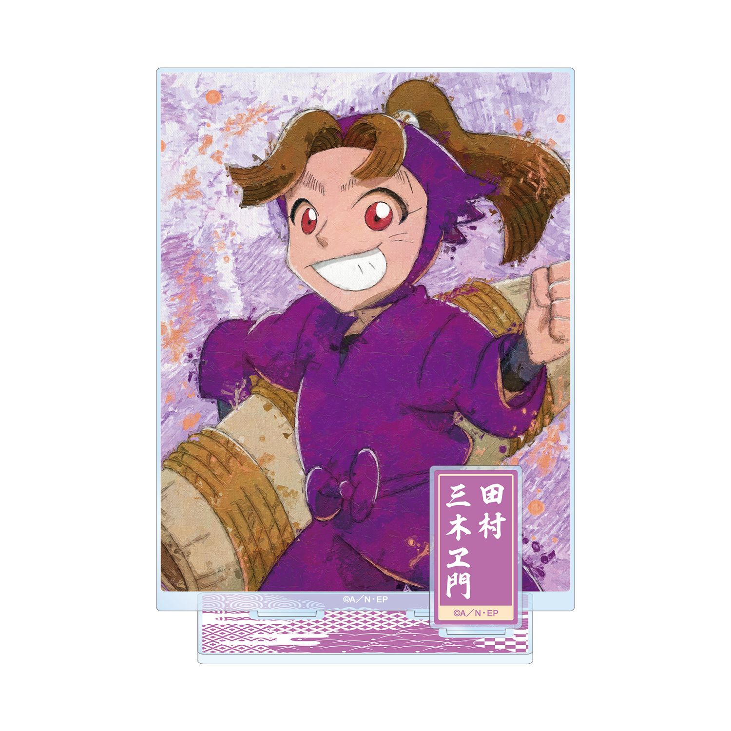忍たま乱太郎 田村三木ヱ門 grunge CANVAS パーツ付きBIGアクリルスタンド 画像 3 | AniSmile