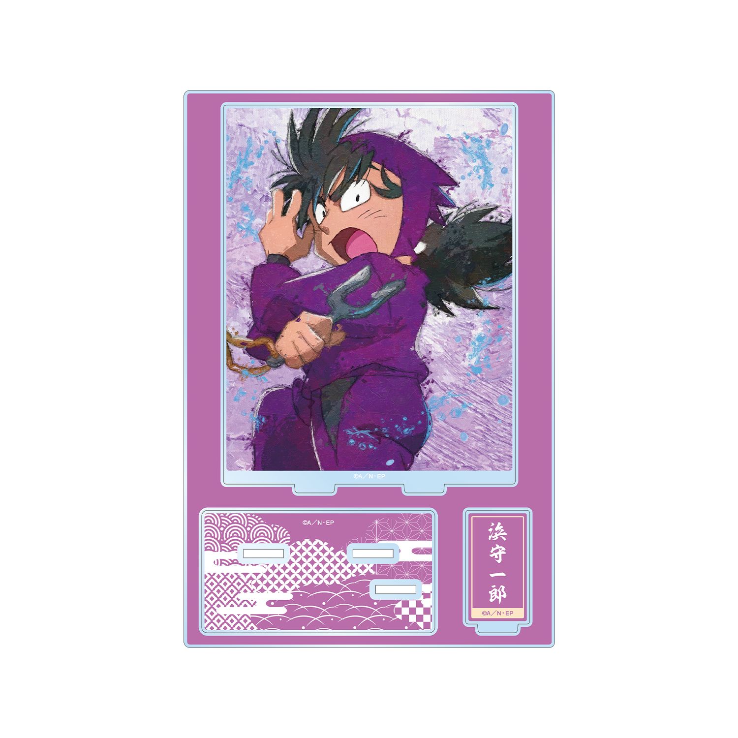 忍たま乱太郎 浜守一郎 grunge CANVAS パーツ付きBIGアクリルスタンド - 公式商品画像 | AniSmile