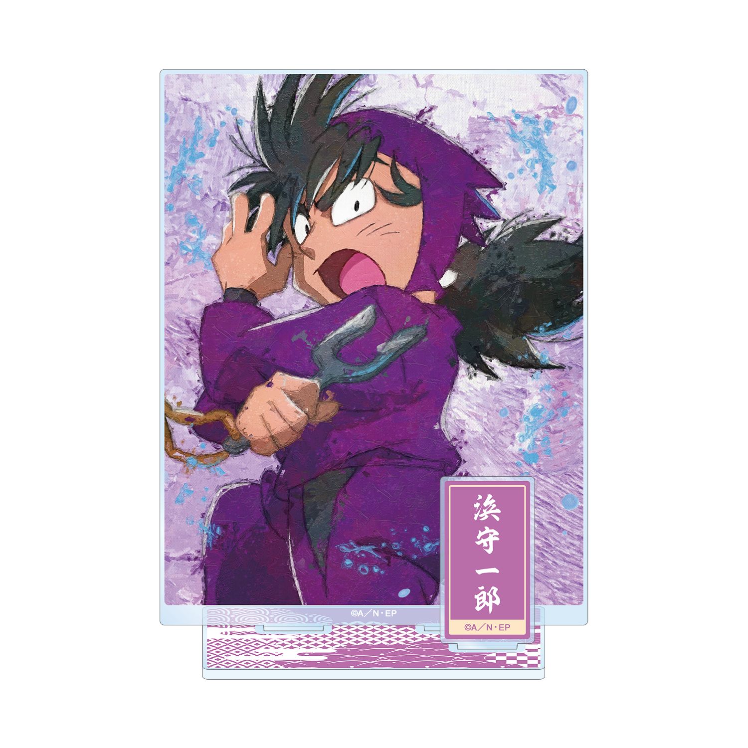 忍たま乱太郎 浜守一郎 grunge CANVAS パーツ付きBIGアクリルスタンド 画像 3 | AniSmile
