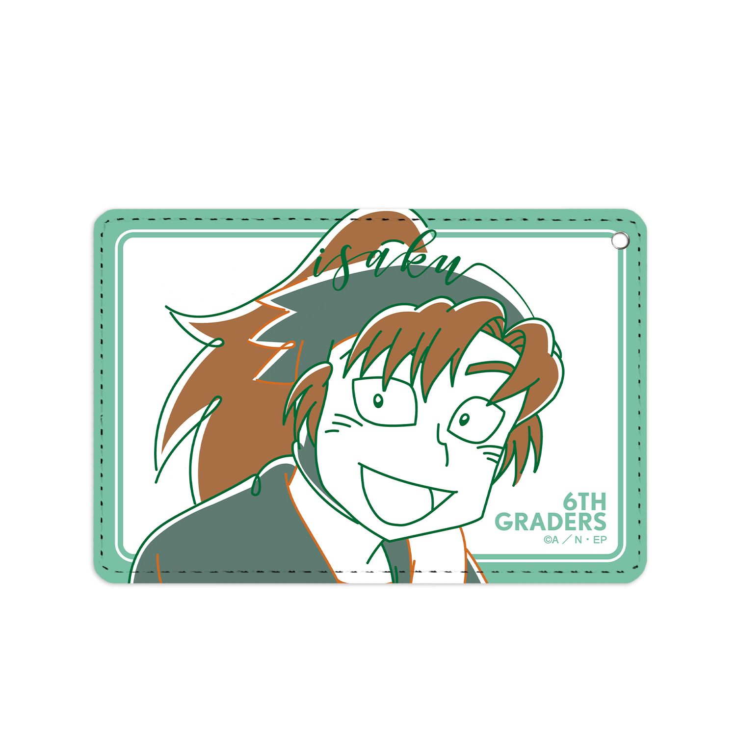 忍たま乱太郎 善法寺伊作 lette-graph 1ポケットパスケース - 公式商品画像 | AniSmile