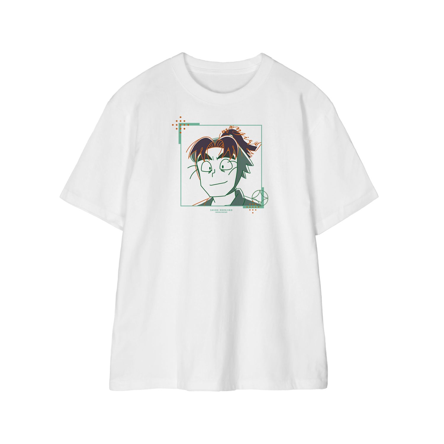 忍たま乱太郎 潮江文次郎 lette-graph Tシャツメンズ(サイズ/L) - 公式商品画像 | AniSmile