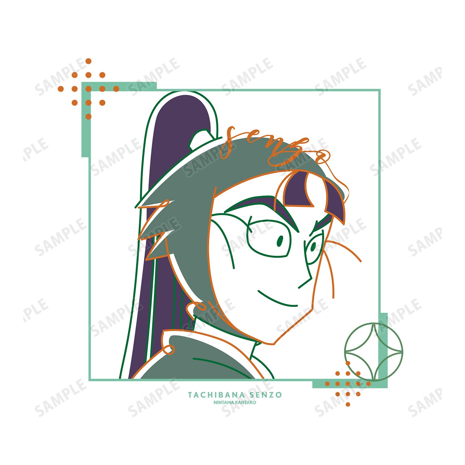 忍たま乱太郎 立花仙蔵 lette-graph Tシャツメンズ(サイズ/S) 画像 3 | AniSmile