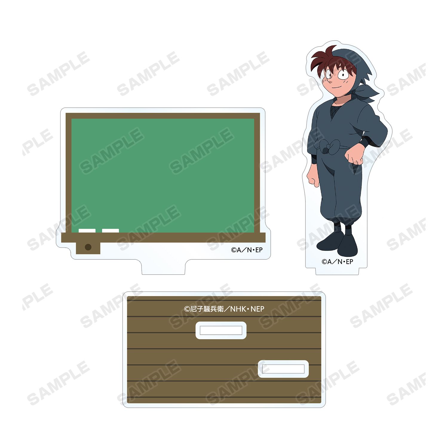 忍たま乱太郎 土井半助 アクリルメモスタンド 画像 4 | AniSmile