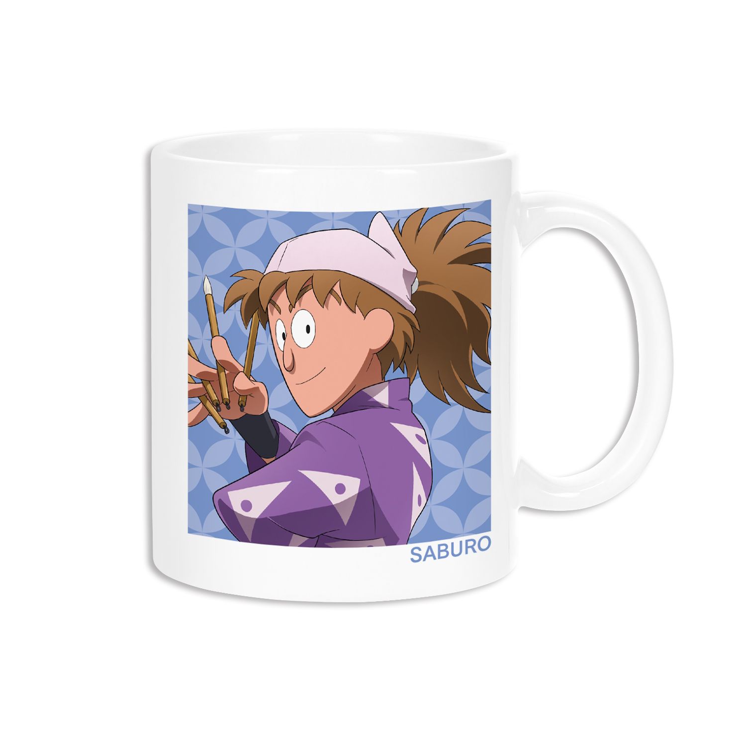 忍たま乱太郎 描き下ろしイラスト 鉢屋三郎 みんなで商いver. マグカップ - 公式商品画像 | AniSmile