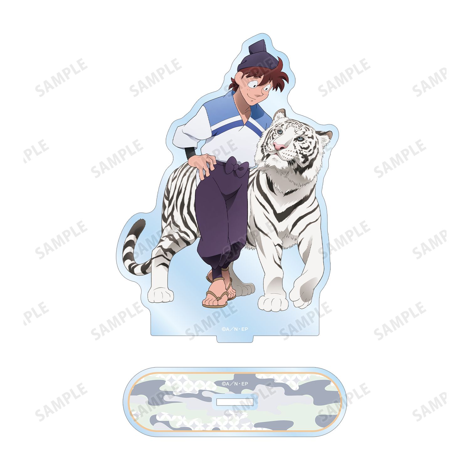 忍たま乱太郎 描き下ろし 土井半助 みんなで飼育実習の段ver. BIGアクリルスタンド 画像 3 | AniSmile