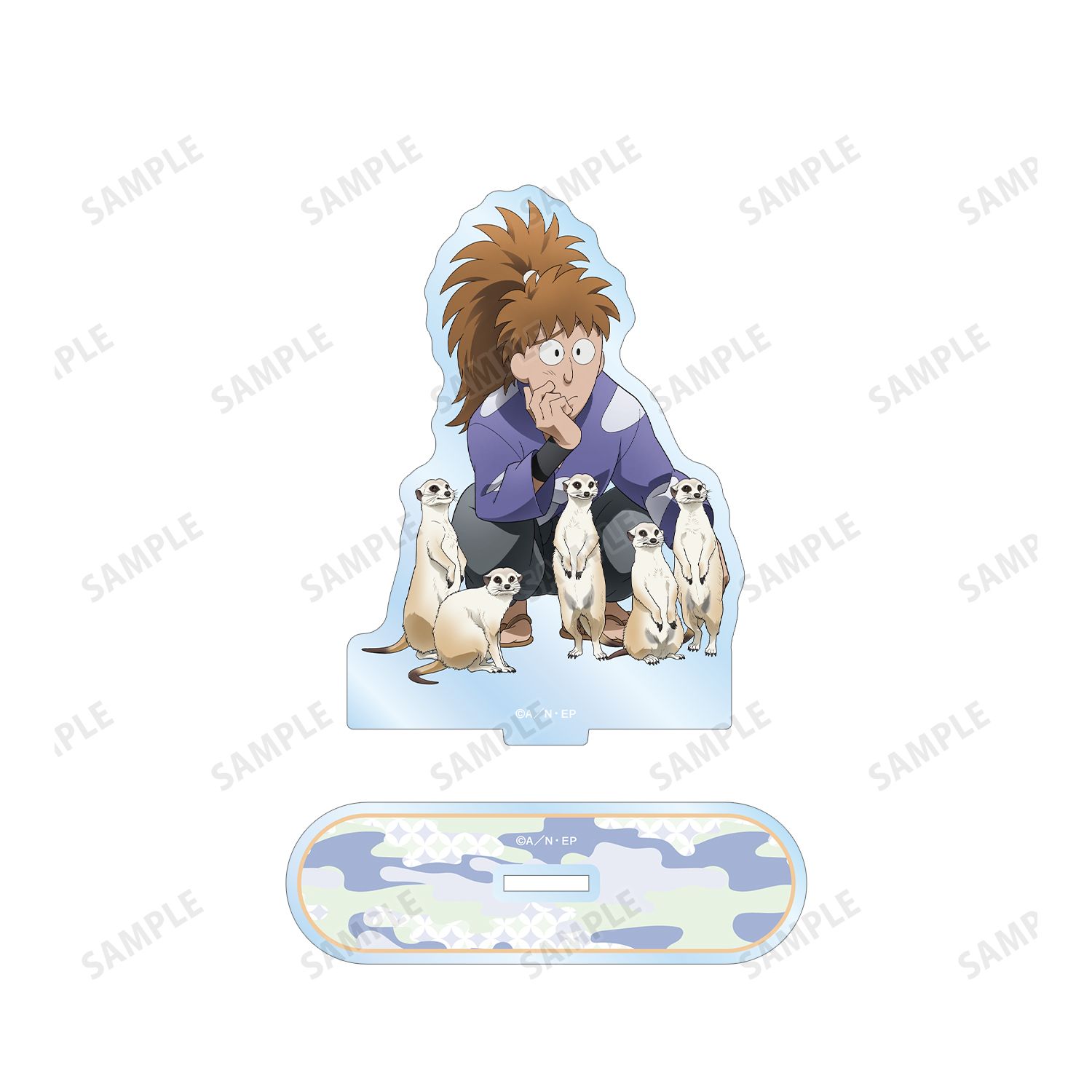 忍たま乱太郎 描き下ろし 不破雷蔵 みんなで飼育実習の段ver. BIGアクリルスタンド 画像 3 | AniSmile