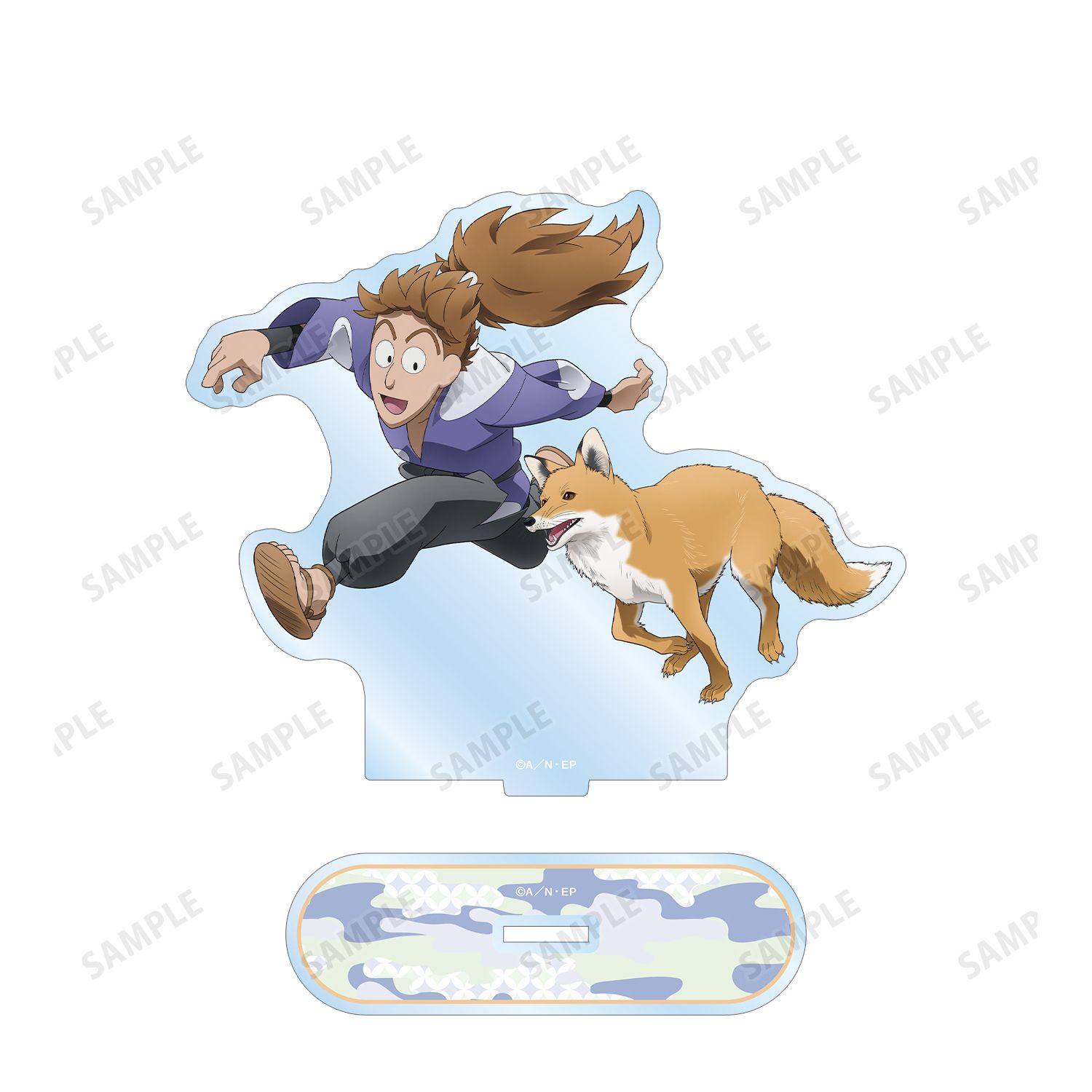 忍たま乱太郎 描き下ろし 鉢屋三郎 みんなで飼育実習の段ver. BIGアクリルスタンド 画像 3 | AniSmile