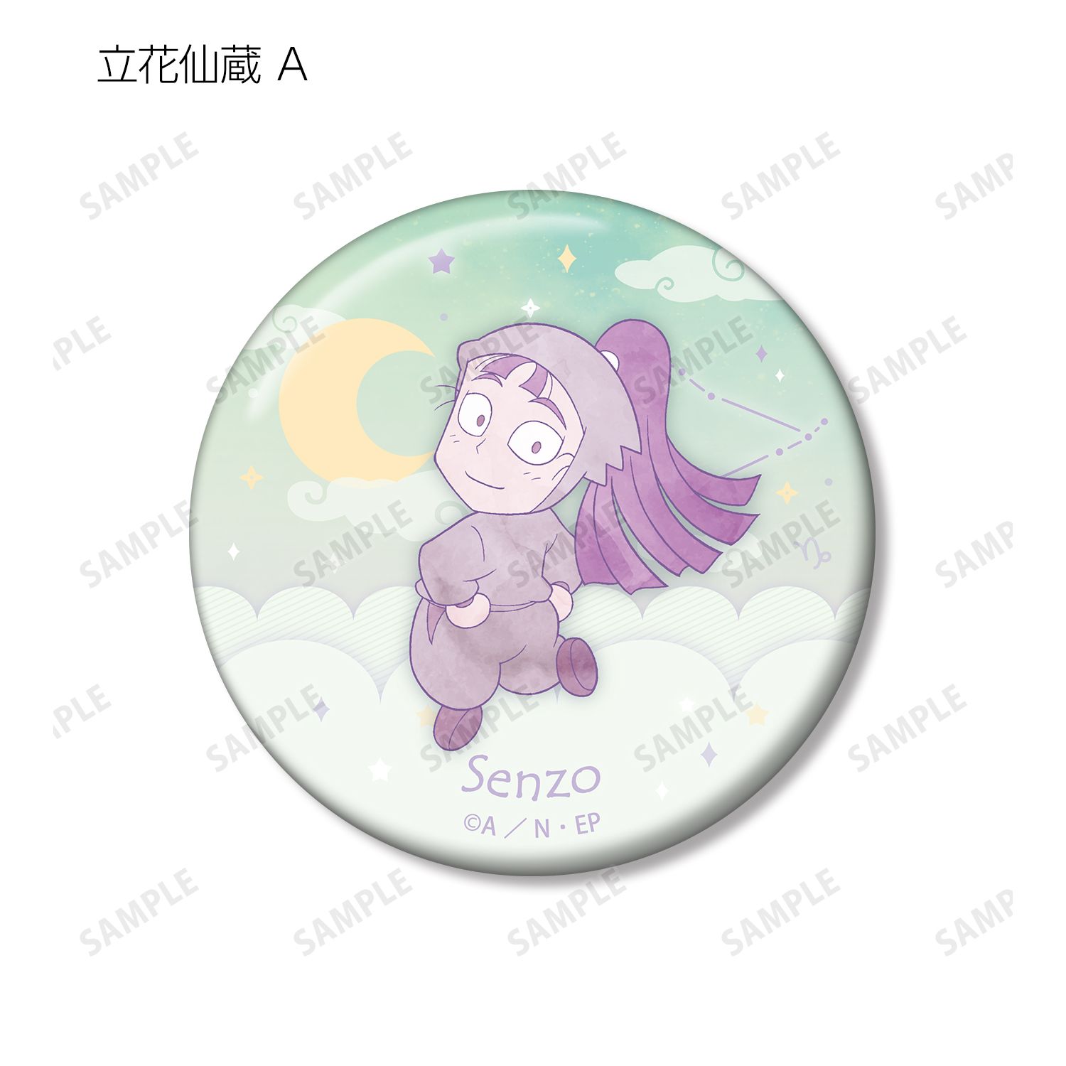 忍たま乱太郎 立花仙蔵 ar-Unity 星座柄 缶バッジ2個セット 画像 3 | AniSmile