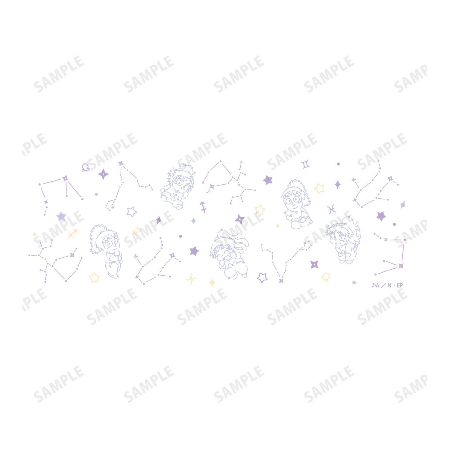 忍たま乱太郎 五年生集合 ar-Unity 星座柄 メガネケース 画像 4 | AniSmile