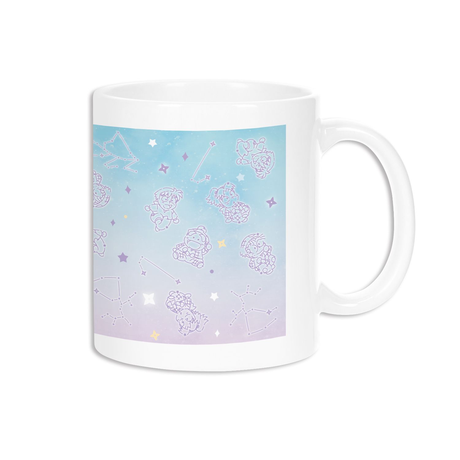 忍たま乱太郎 一年生集合 ar-Unity 星座柄 マグカップ 画像 3 | AniSmile