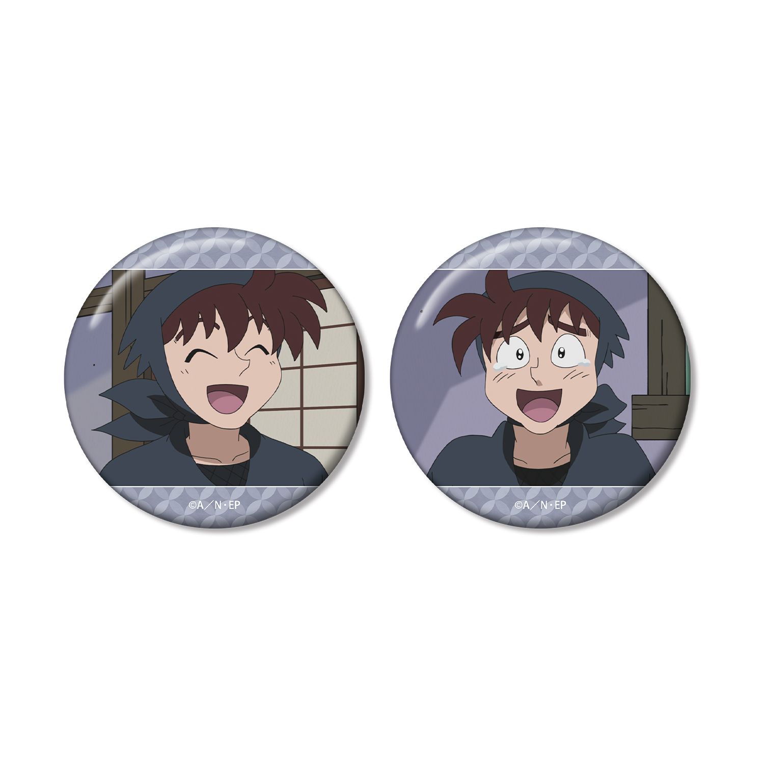 忍たま乱太郎 土井半助 場面写缶バッジ2個セット - 公式商品画像 | AniSmile
