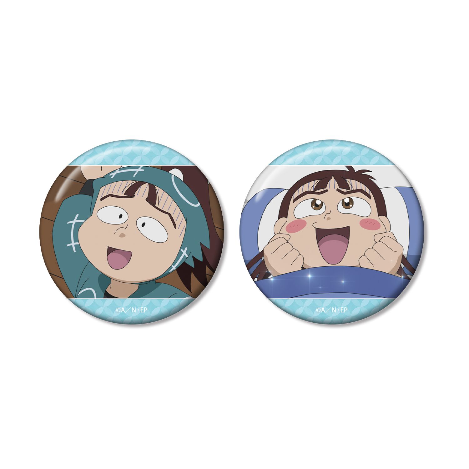 忍たま乱太郎 鶴町伏木蔵 場面写缶バッジ2個セット - 公式商品画像 | AniSmile