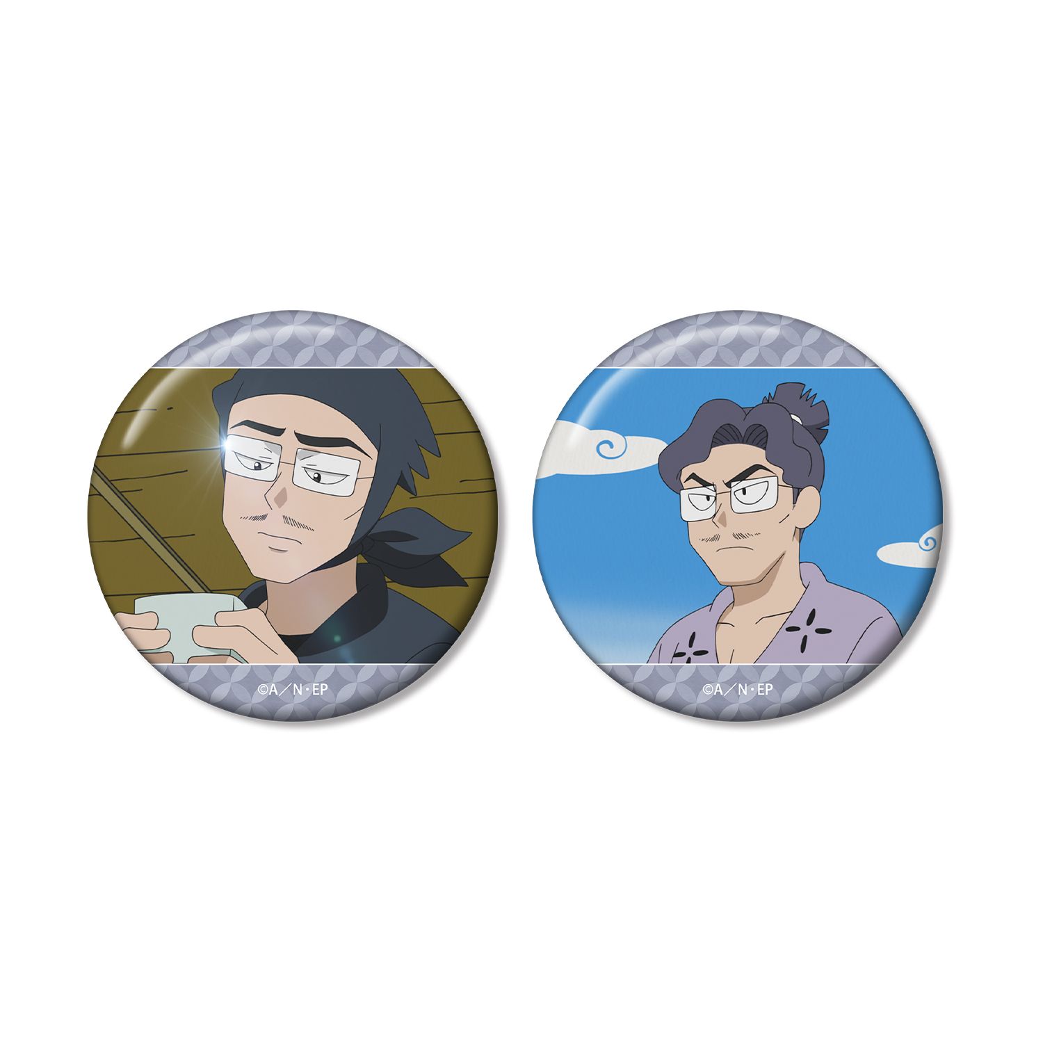 忍たま乱太郎 野村雄三 場面写缶バッジ2個セット - 公式商品画像 | AniSmile