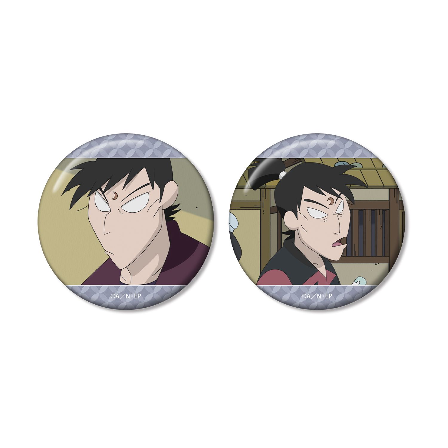 忍たま乱太郎 戸部新左ヱ門 場面写缶バッジ2個セット - 公式商品画像 | AniSmile