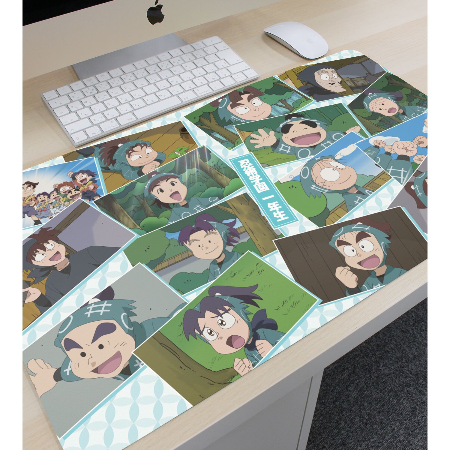 忍たま乱太郎 一年生集合 場面写マルチデスクマット 画像 3 | AniSmile