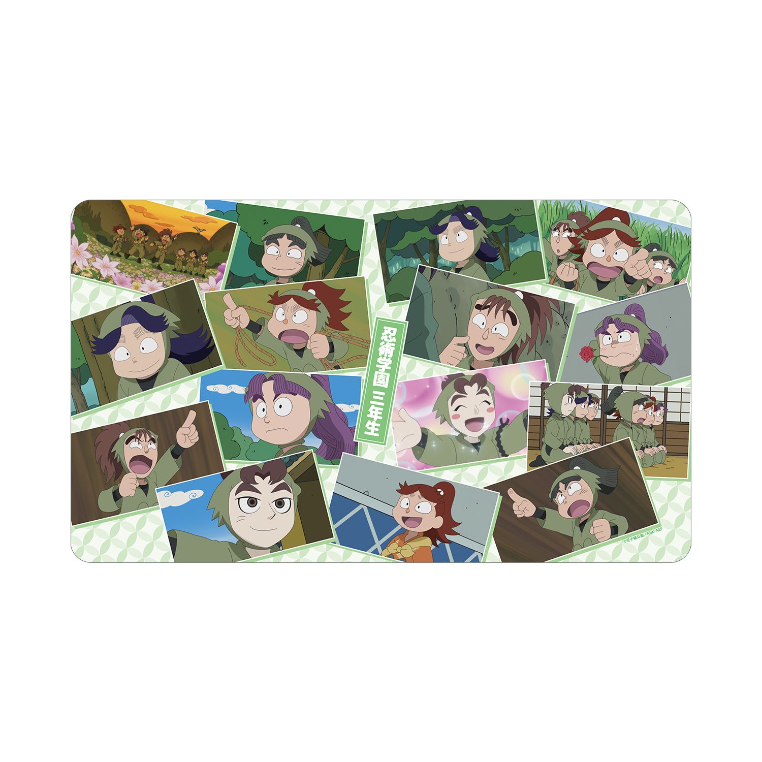 忍たま乱太郎 三年生集合 場面写マルチデスクマット - 公式商品画像 | AniSmile