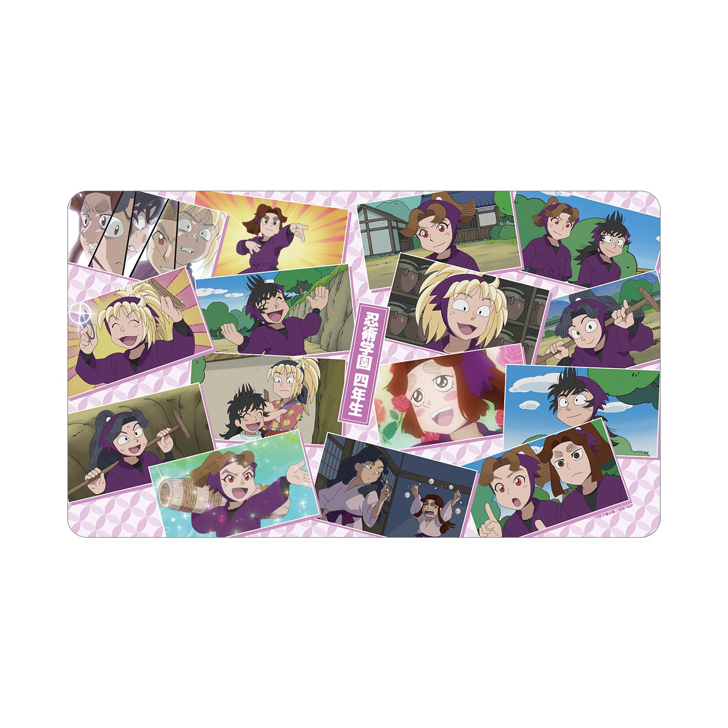 忍たま乱太郎 四年生集合 場面写マルチデスクマット - 公式商品画像 | AniSmile